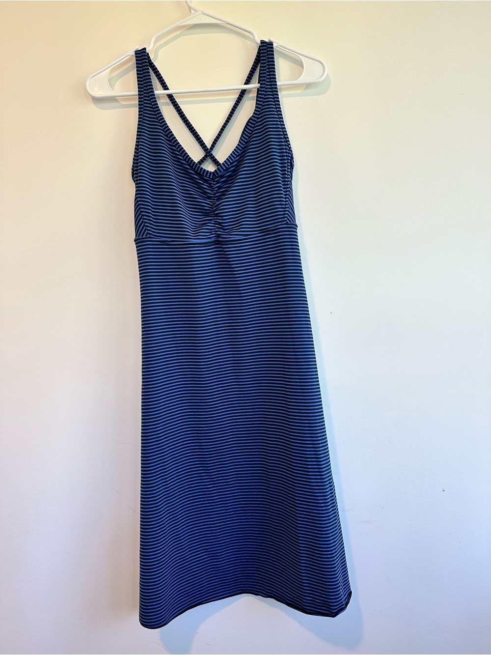Prana medium dress blue and black